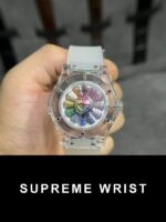 Hublot Replica Watch Takashi Murakami Sapphire Rubber Strap 1:1 Super Clone
