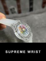 Hublot Replica Watch Takashi Murakami Sapphire Rubber Strap 1:1 Super Clone - Image 4