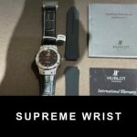 Hublot Replica Watch With Full Diamond Moissanite Black 1:1 Super Clone - Image 2