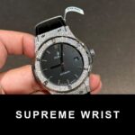 Hublot Replica Watch With Full Diamond Moissanite Black 1:1 Super Clone - Image 4