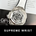 Hublot Replica Watch Big Bang Sang Bleu II Titanium White Dial BBF 1:1 Super Clone - Image 2