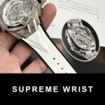 Hublot Replica Watch Big Bang Sang Bleu II Titanium White Dial BBF 1:1 Super Clone - Image 8