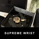 Hublot Replica Watch Big Bang Sang Bleu ll King Gold Black Dial BBF 1:1 Super Clone - Image 3