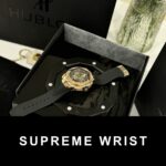 Hublot Replica Watch Big Bang Sang Bleu ll King Gold Black Dial BBF 1:1 Super Clone - Image 4