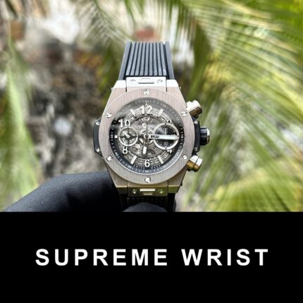 Hublot Replica Watch Big Bang Unico Titanium Black Rubber Strap 1:1 Super Clone