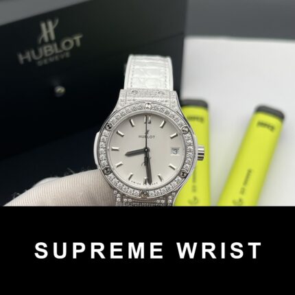 Hublot Replica Watch Classic Fusion Womens White Dial HB Factory 1:1 Super Clone