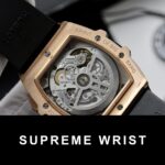 Hublot Replica Watch Spirit of Big Bang King Gold Bezel Ceramic Blue 1:1 Super Clone - Image 8