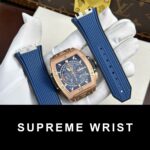 Hublot Spirit of Big Bang King Gold Replica Watch 1:1 Dial Blue BBF Factory 1:1 Super Clone
