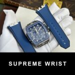 Hublot Spirit of Big Bang Titanium Replica Watch Bezel Blue BBF Factory 1:1 Super Clone