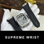 Hublot Spirit of Big Bang Titanium Replica Watch Rubber Strap BBF Factory 1:1 Super Clone