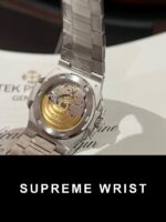 Patek Philippe 5726G Replica Watch Steel Strap Blue Dial 1:1 Super Clone - Image 6