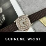 Patek Philippe Aquanaut 5062 Replica Watch Gold Wrapped Moissanite 1:1 Super Clone - Image 3
