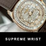 Patek Philippe Aquanaut 5062 Replica Watch Gold Wrapped Moissanite 1:1 Super Clone - Image 5