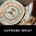 Patek Philippe Aquanaut 5062 Replica Watch Gold Wrapped Moissanite 1:1 Super Clone - Image 6