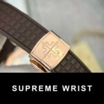 Patek Philippe Aquanaut 5062 Replica Watch Gold Wrapped Moissanite 1:1 Super Clone - Image 10