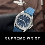 Patek Philippe Aquanaut 5067 Replica Watch Blue Dial Rubber Strap PPF Factory 1:1 Super Clone - Image 2