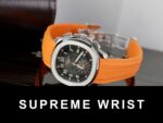 Patek Philippe Aquanaut 5968A Replica Watch 1:1 Orange Rubber Strap 1:1 Super Clone - Image 3