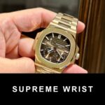 Patek Philippe Best Replica Watch Nautilus 5712R Brown Dial 18K Solid Gold 1:1 Super Clone - Image 2