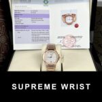 Patek Philippe Best Replica Watch Nautilus 7118 Gold Wrapped White Dial 3K Factory 1:1 Super Clone