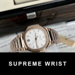Patek Philippe Best Replica Watch Nautilus 7118 Gold Wrapped White Dial 3K Factory 1:1 Super Clone - Image 2