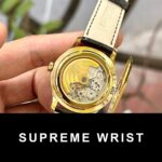 Patek Philippe Calatrava 5227J Replica Watch Leather Strap 3K Factory 1:1 Super Clone - Image 6