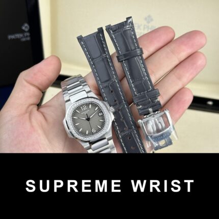 Patek Philippe Replica Watch Nautilus 7010 Gray Dial Womens 1:1 Super Clone