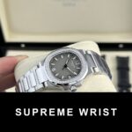Patek Philippe Replica Watch Nautilus 7010 Gray Dial Womens 1:1 Super Clone - Image 3