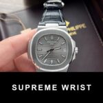 Patek Philippe Nautilus 5711 Replica Watch Gray Dial 3K 1:1 Super Clone