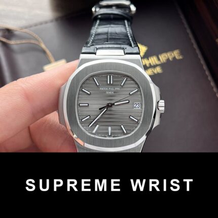 Patek Philippe Nautilus 5711 Replica Watch Gray Dial 3K 1:1 Super Clone
