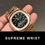 Patek Philippe Nautilus 5712 Replica Watch Black Dial GR Factory 1:1 Super Clone - Image 2