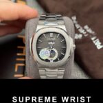 Patek Philippe Nautilus 5726 Best Replica Watch Gray Dial GRF 1:1 Super Clone
