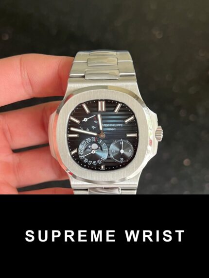 Patek Philippe Replica Watch 1:1 Nautilus 5712 Blue Black Dial GRF 1:1 Super Clone