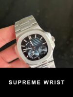 Patek Philippe Replica Watch 1:1 Nautilus 5712 Blue Black Dial GRF 1:1 Super Clone - Image 2