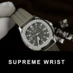 Patek Philippe Replica Watch Aquanaut 5067 Gray Dial Rubber Strap 1:1 Super Clone