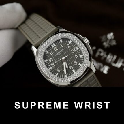 Patek Philippe Replica Watch Aquanaut 5067 Gray Dial Rubber Strap 1:1 Super Clone