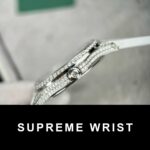 Patek Philippe Replica Watch Aquanaut 5069G Custom Full Moissanite Diamonds PPF Factory 1:1 Super Clone - Image 6