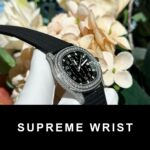Patek Philippe Replica Watch Aquanaut 5069G Black Dial Custom Moissanite Diamonds 1:1 Super Clone - Image 3