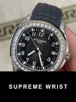 Patek Philippe Replica Watch Aquanaut 5167G Rubber Strap GR Factory 1:1 Super Clone - Image 2