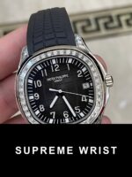 Patek Philippe Replica Watch Aquanaut 5167G Rubber Strap GR Factory 1:1 Super Clone - Image 3