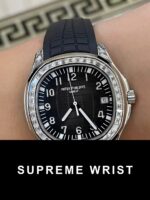 Patek Philippe Replica Watch Aquanaut 5167G Rubber Strap GR Factory 1:1 Super Clone - Image 4