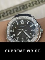 Patek Philippe Replica Watch Aquanaut 5167G Rubber Strap GR Factory 1:1 Super Clone - Image 5