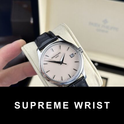 Patek Philippe Replica Watch Calatrava 5227G Mechanical Ivory Dial 3K Factory 1:1 Super Clone