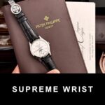 Patek Philippe Replica Watch Complications 5396G White Dial Leather Strap 1:1 Super Clone