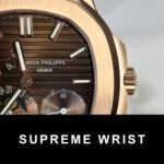 Patek Philippe Replica Watch Nautilus 5712R Chocolate Dial Gold Wrapped 1:1 Super Clone - Image 5