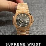 Patek Philippe Replica Watch Nautilus 5712R Gray Dial GR Factory 1:1 Super Clone