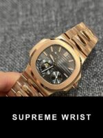 Patek Philippe Replica Watch Nautilus 5712R Gray Dial GR Factory 1:1 Super Clone - Image 4