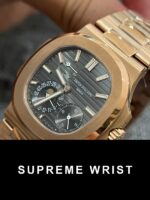 Patek Philippe Replica Watch Nautilus 5712R Gray Dial GR Factory 1:1 Super Clone - Image 5