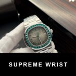 Patek Philippe Replica Watch Nautilus 5723 Gray Dial Metal Wire 1:1 Super Clone - Image 2