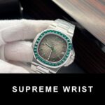 Patek Philippe Replica Watch Nautilus 5723 Gray Dial Metal Wire 1:1 Super Clone - Image 3