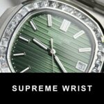 Patek Philippe Replica Watch Nautilus 5723 Green Dial 1:1 Super Clone - Image 3